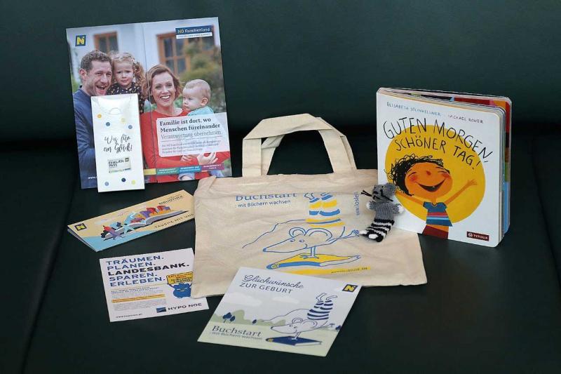 Buchstart-Tascheninhalt