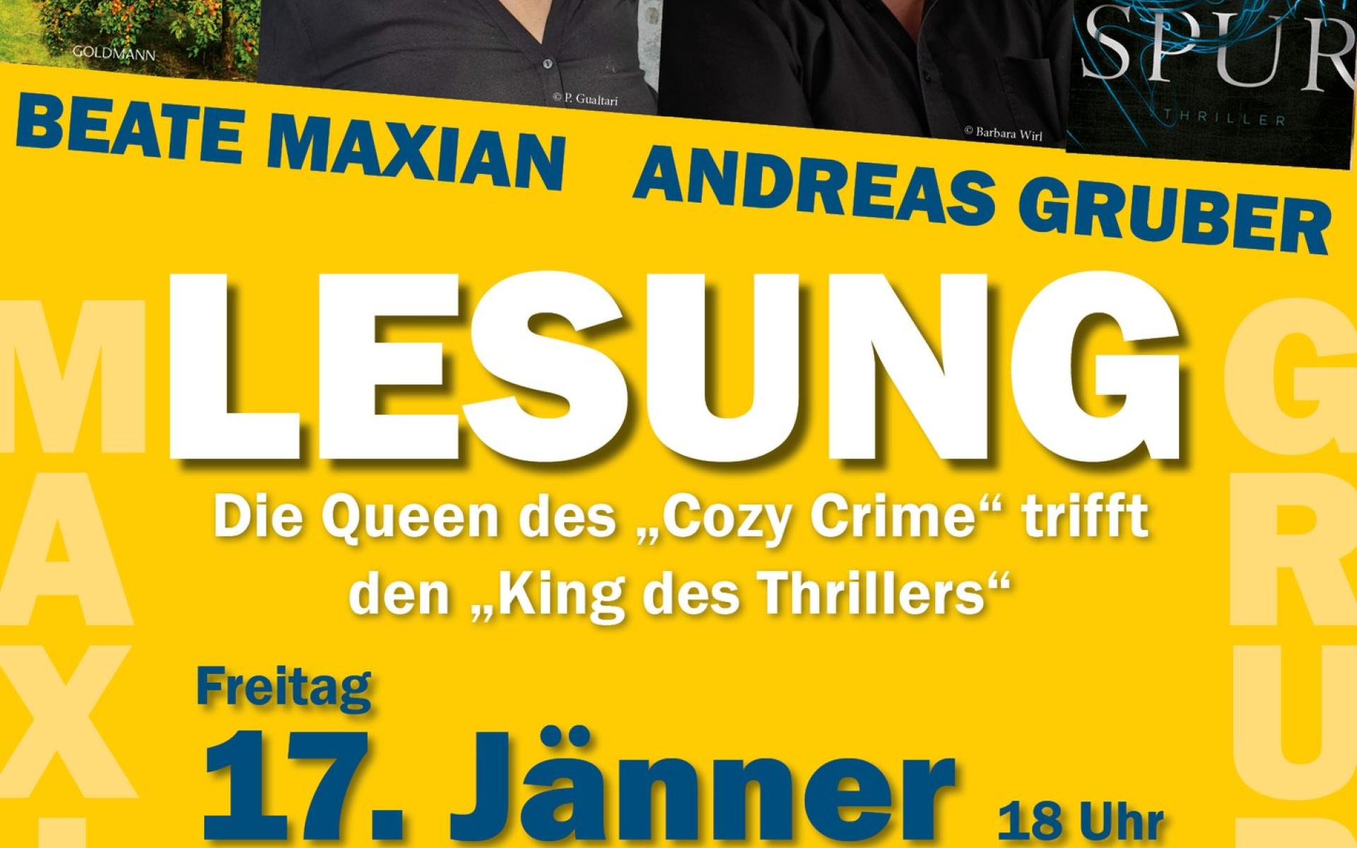 Lesung_Beate Maxian_Andreas Gruber