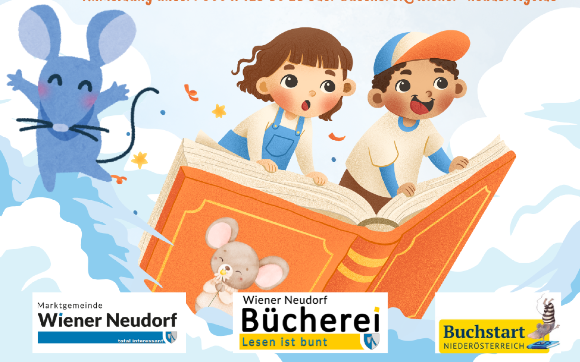 Plakat Buchstart