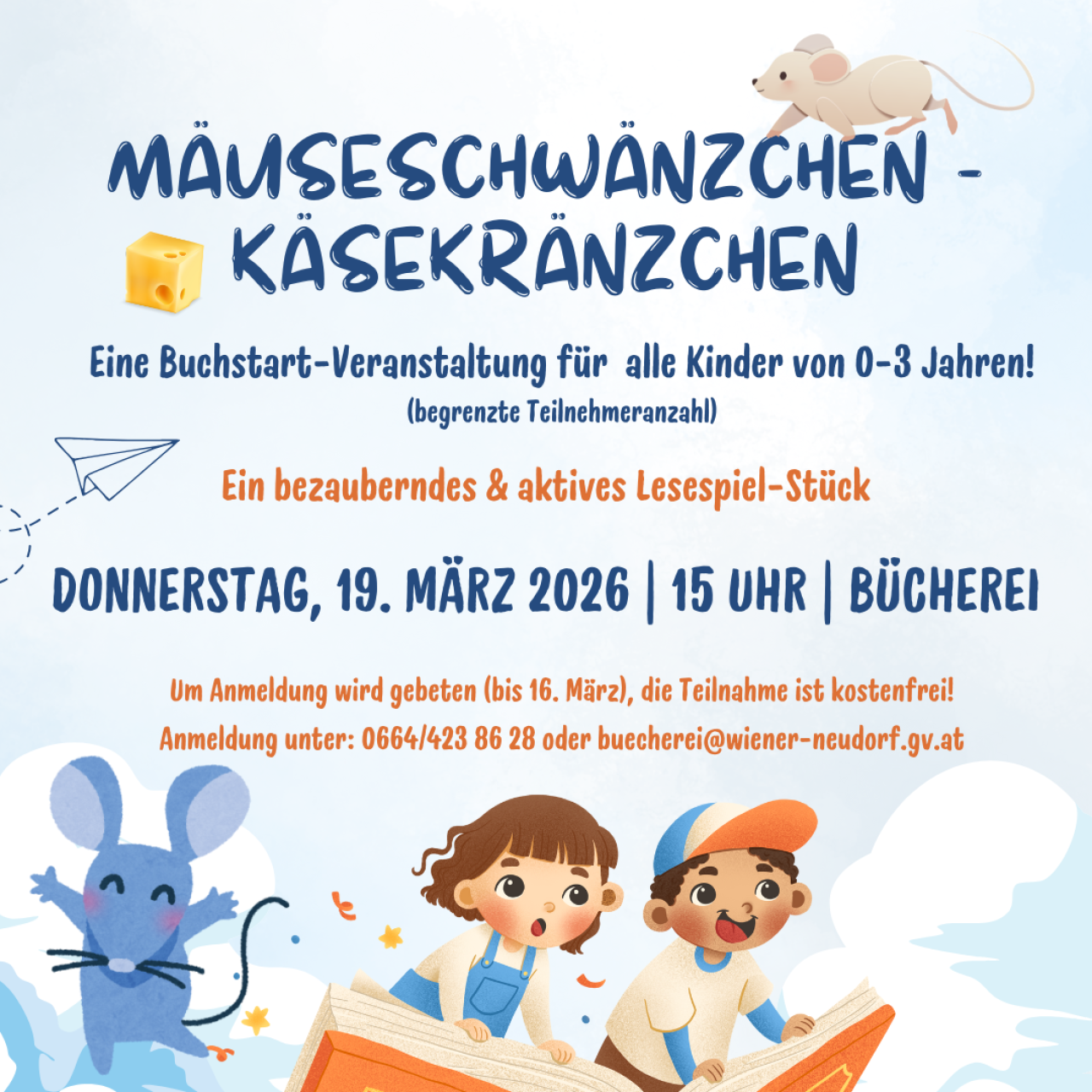 Plakat Buchstart