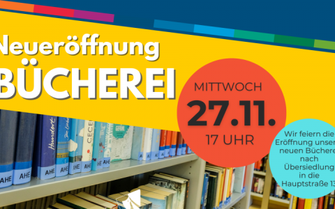 Neueröffnung Hauptstraße 13
