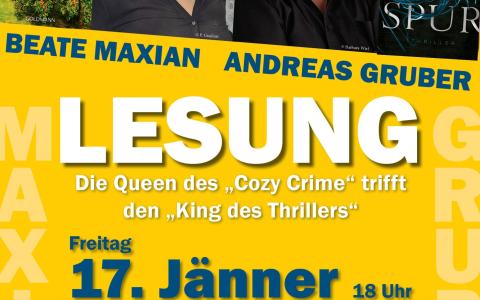 Lesung_Beate Maxian_Andreas Gruber